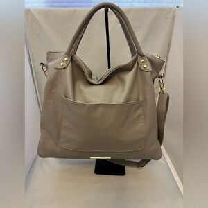 Steve Madden Taupe Tote Bag